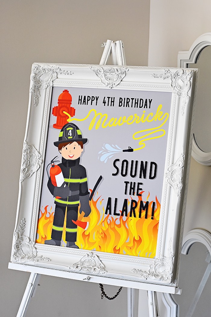 Детский день рождения в стиле 🧑‍🚒 Пожарных 🚒