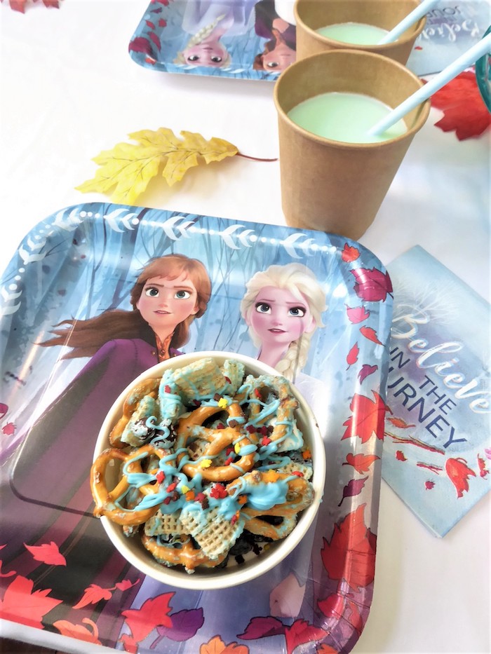 Кенди-бар и фотозона Frozen для девочки