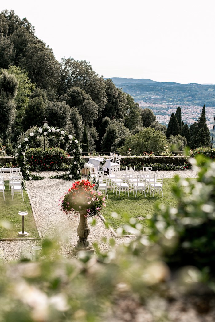 Оформление итальянской свадьбы в стиле Vogue
