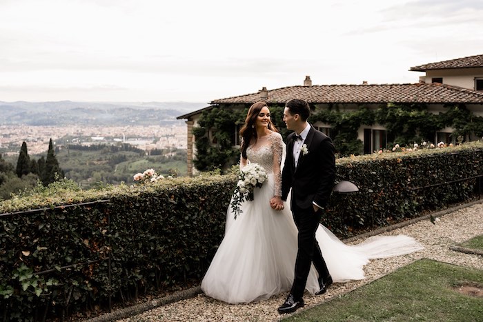 Оформление итальянской свадьбы в стиле Vogue