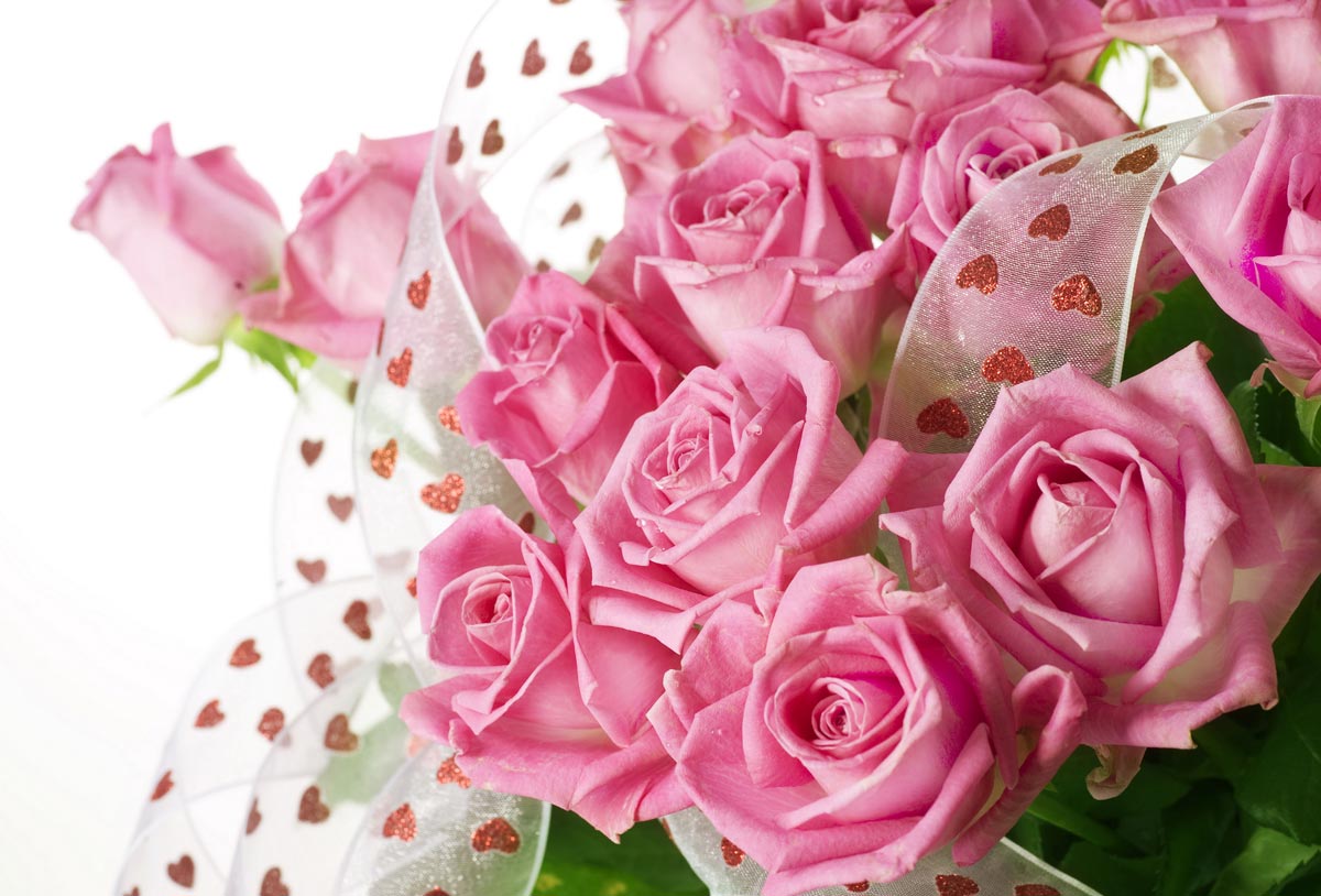 Односторонний букет роз. Фото с сайта ucrazy.ru 