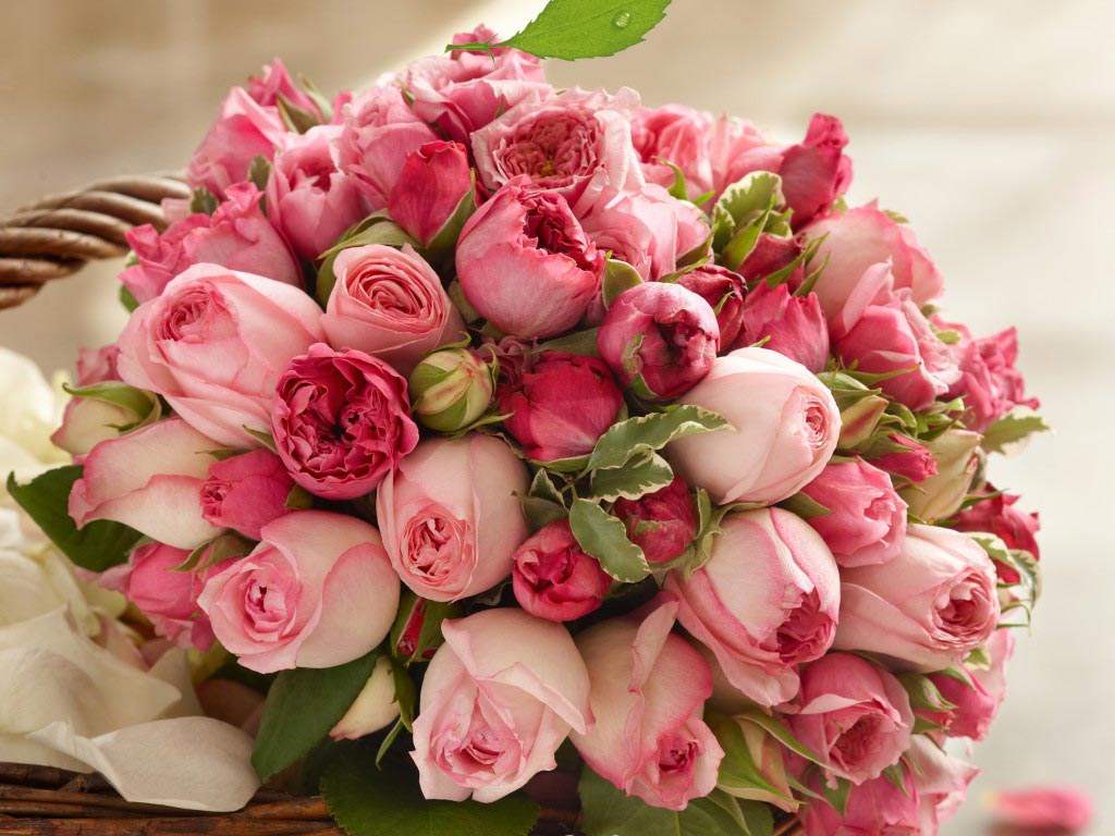 Букет цветов - отличный подарок для юной леди. Фото с сайта goodfon.ru